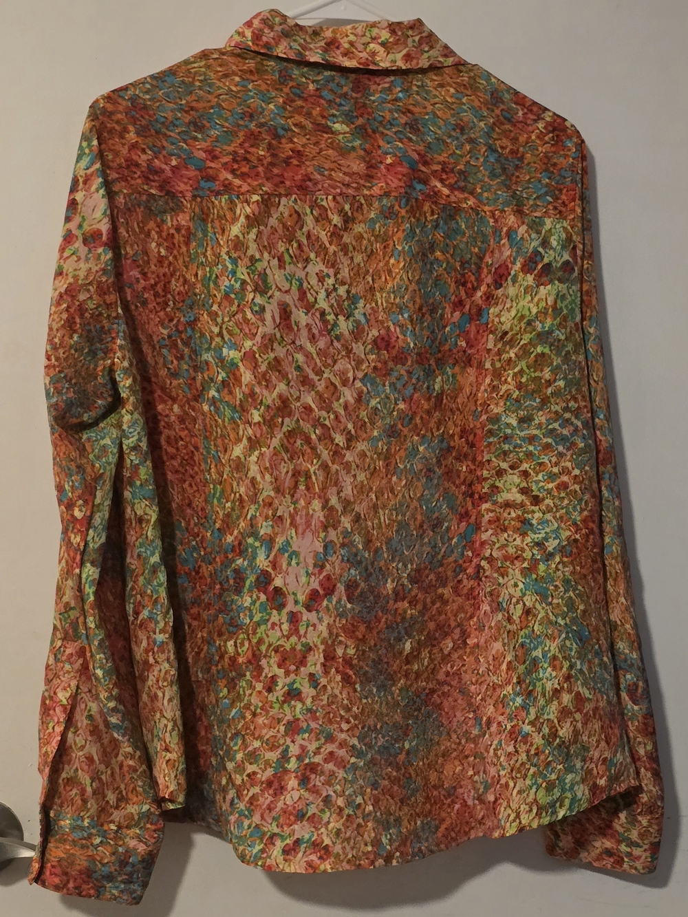 Anne Klein Multicolor Zip-Front Utility Jacket - Picture 2 of 3